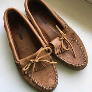 Minnetonka leather shoes